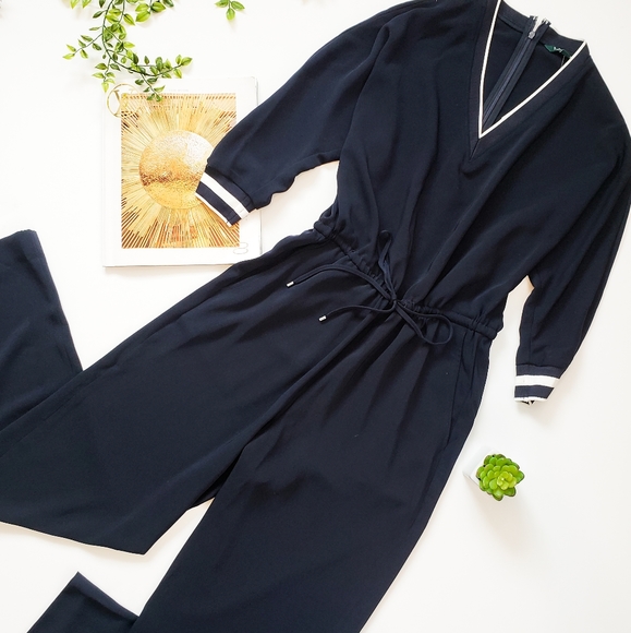 ralph lauren jumpsuit navy